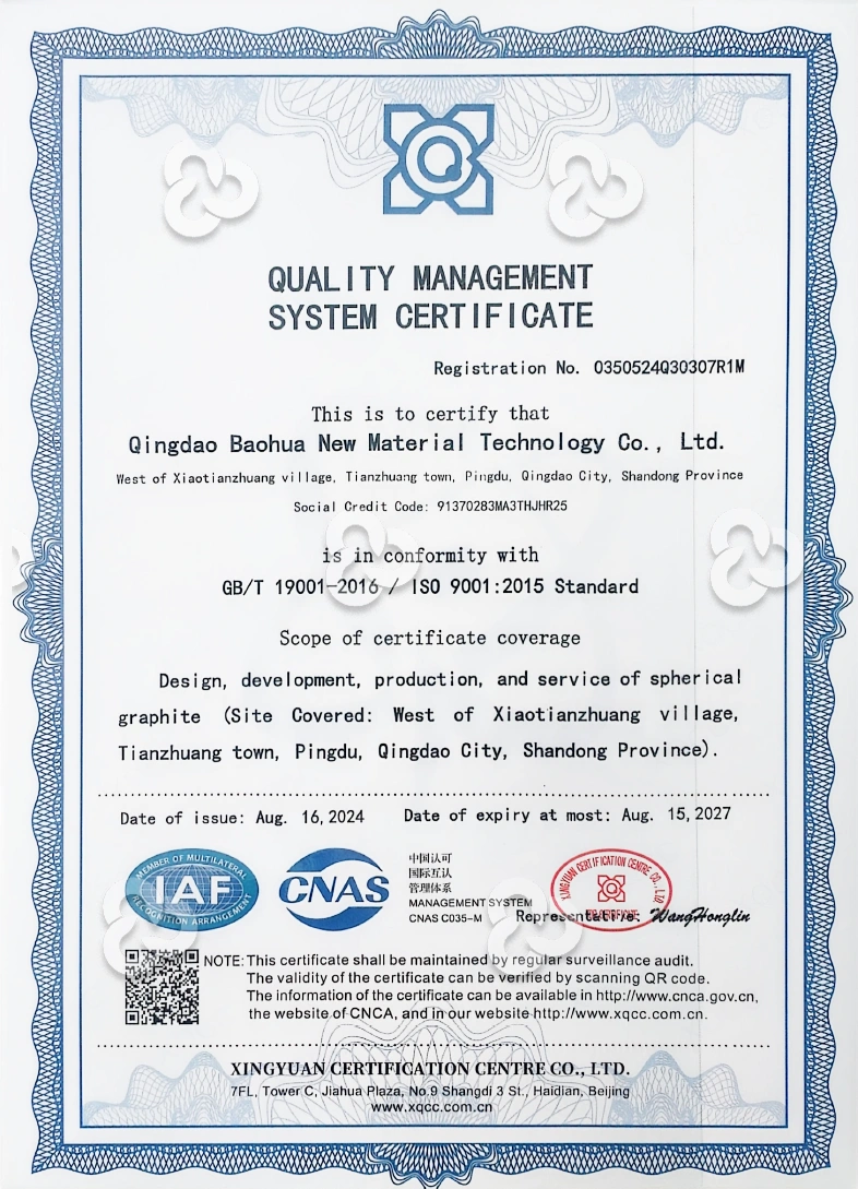Certifications