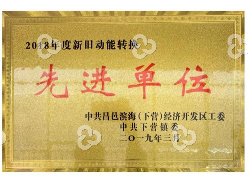 Changyi Certifications