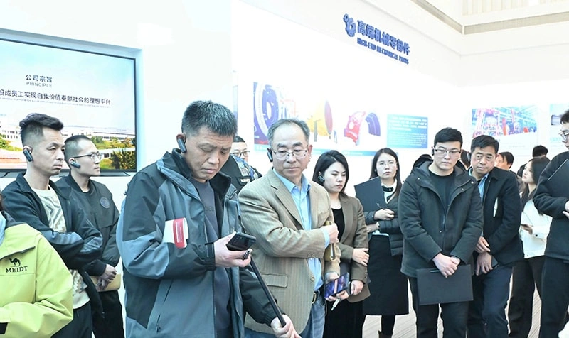 Jinhui Graphite Group Undertakes Benchmarking Tour at Haomao Group